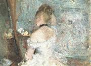 Berthe Morisot Lady at her Toilette oil on canvas